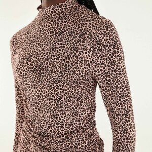 Pink Baby Leopard Jersey Blouse